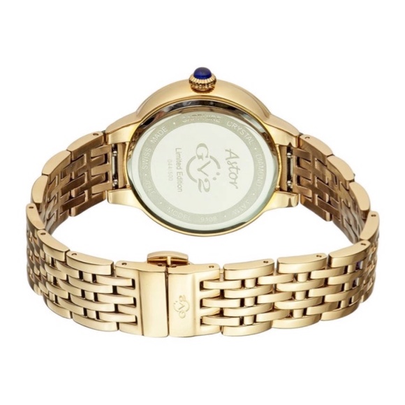 Astor Diamond Bracelet Watch, 40mm - 0.24 ctw - Picture 6 of 10